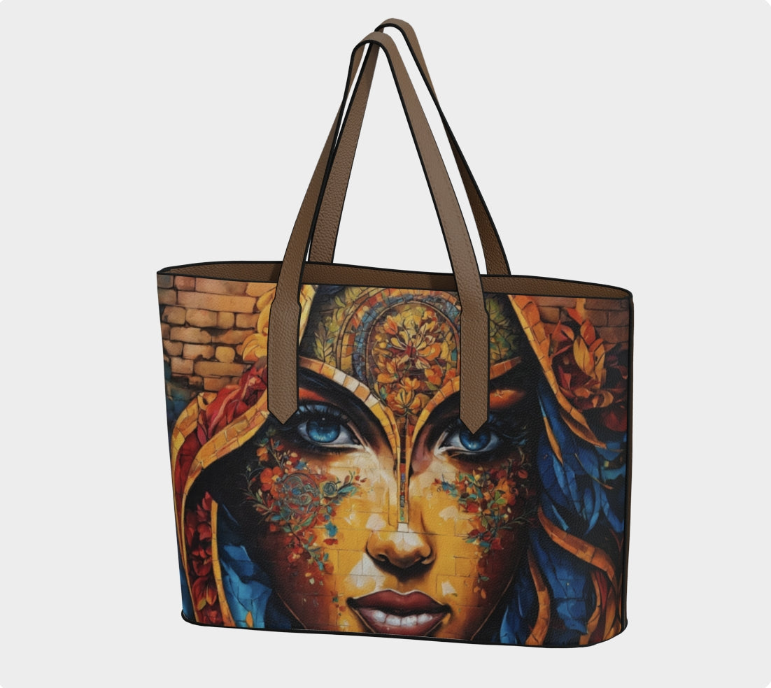 Sultry Vegan Leather Tote