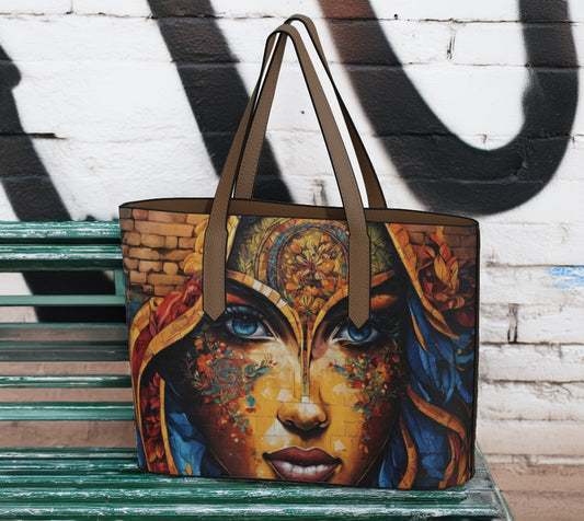 Sultry Vegan Leather Tote
