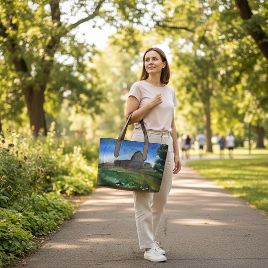 "Homestead" Vegan Leather Tote