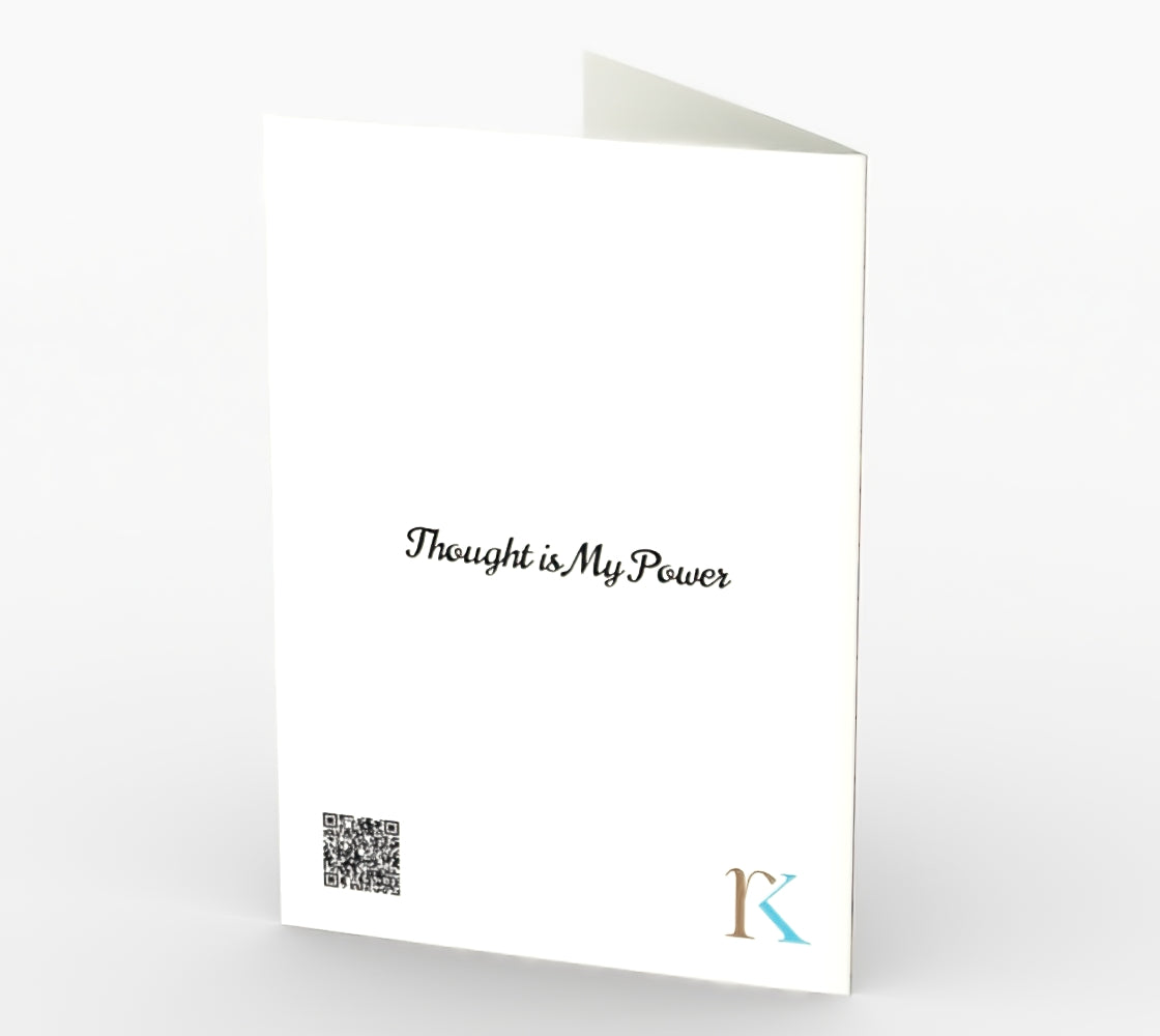 Thought is my Power - Set of 3 Greeting Cards