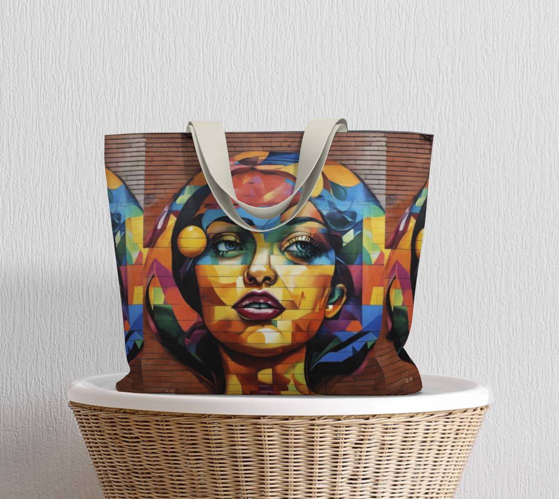 Thought is My Power Canvas Tote