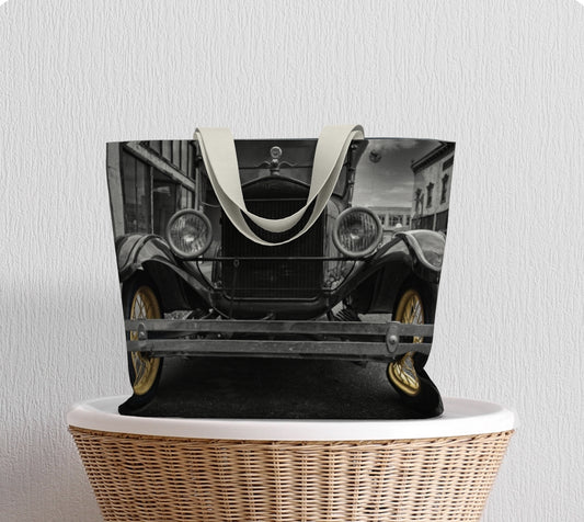 Tin Lizzy Canvas Tote