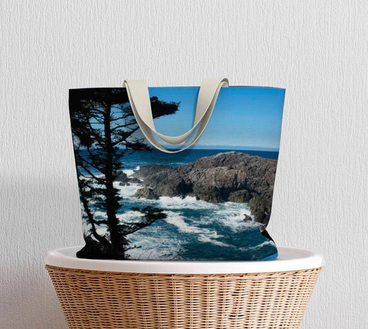Ucluelet Looking Out Canvas Tote